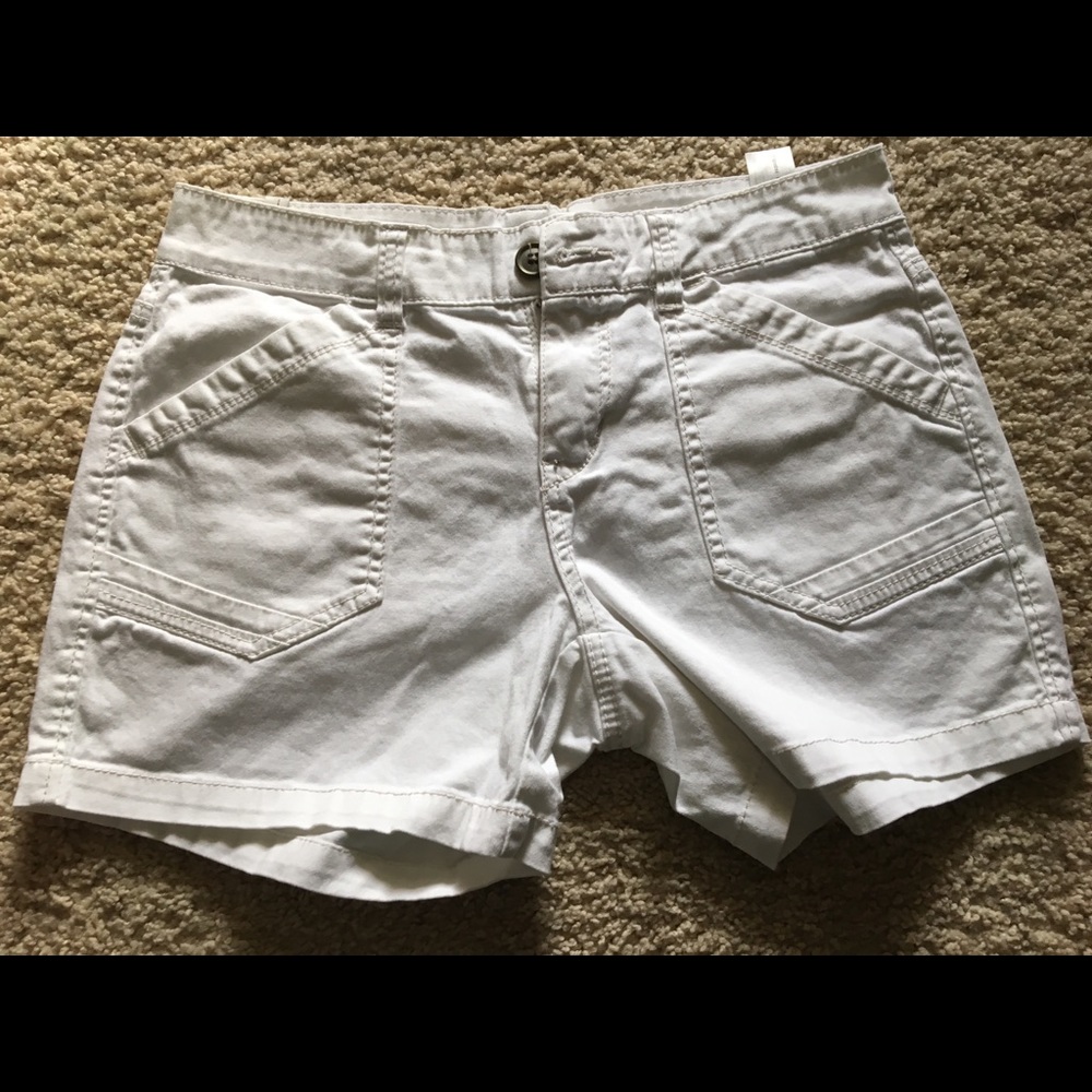 Womens white shorts